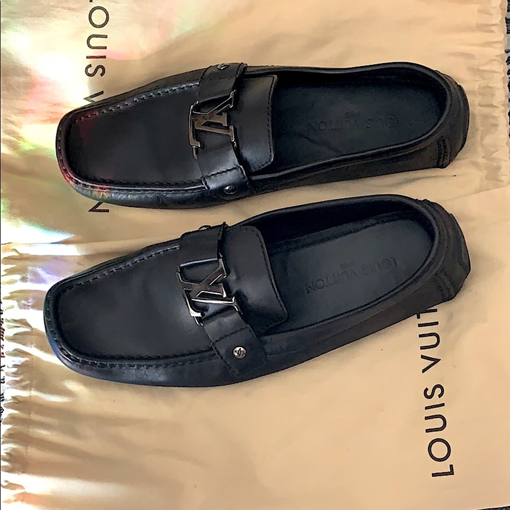 Louis Vuitton Leather Loafers